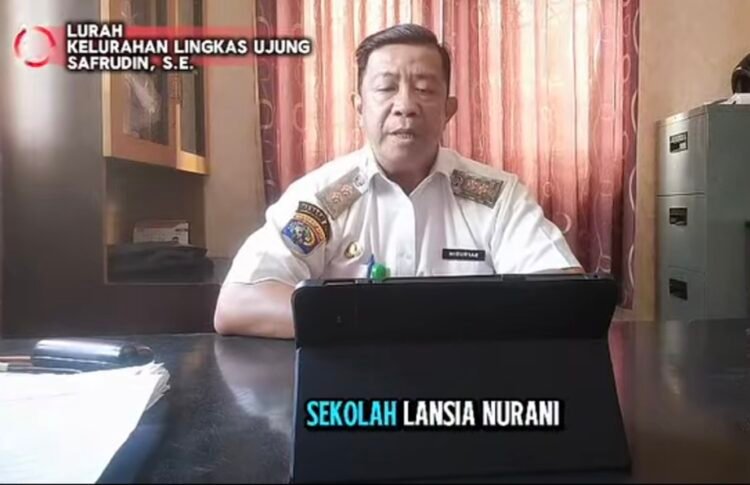 Lurah Lingkas Ujung Apresiasi Launching Sekolah Lansia NURANI di Tarakan, Tetap Bisa Belajar, Berkarya dan Berdaya