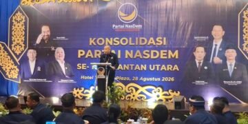 Pesan Ketum NasDem Disampaikan Saan Mustopa: Rapatkan Barisan, Jaga Soliditas dan Rebut Kembali Kursi DPR RI Kaltara