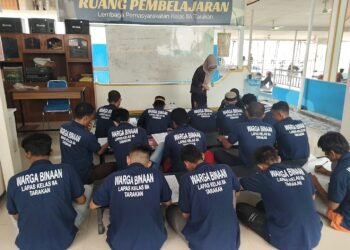 Di Balik Tembok Lapas Tarakan, Warga Binaan Tetap Kejar Ijazah Lewat Paket A, B dan C